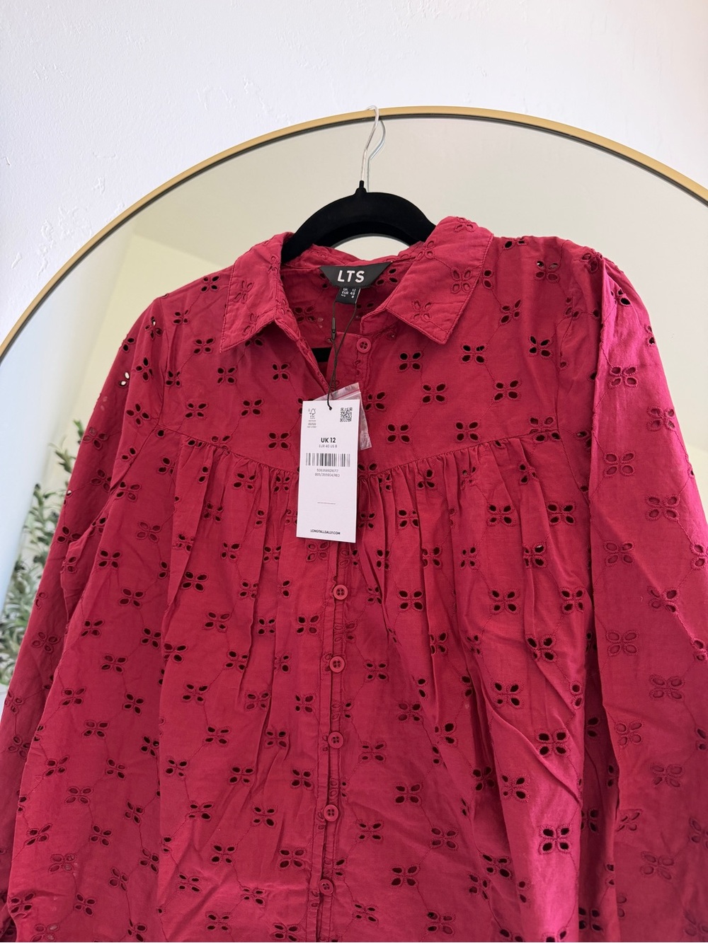 LTS Button-Down Blouse - Picture 4 of 4